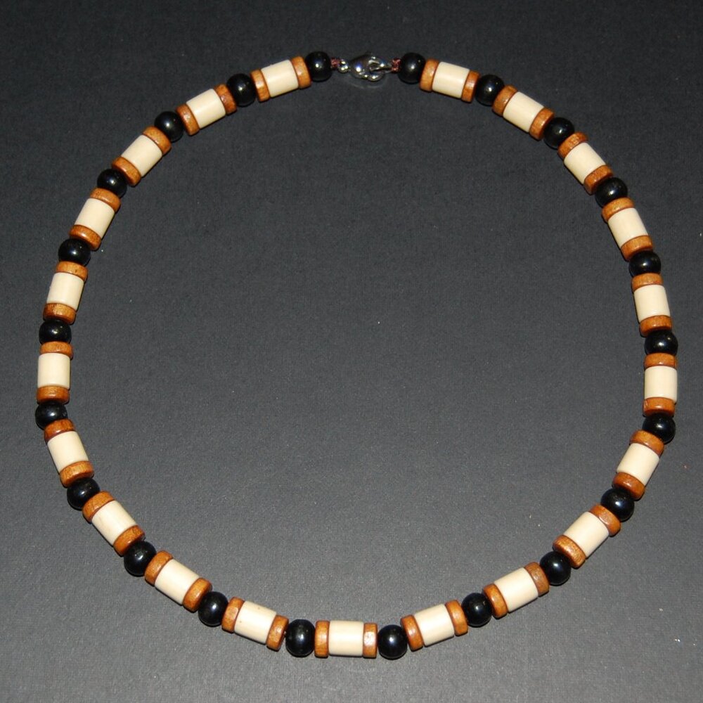 Men Necklace,Wood Necklace,Surfer Necklace,Tribal Style,Chocker,Beach Necklace